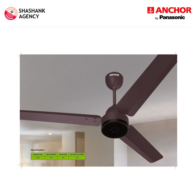 Anchor ANCHOR FAN - Ceiling Fan - BLDC - Inspirio Neo - 1200mm - Expresso Brown