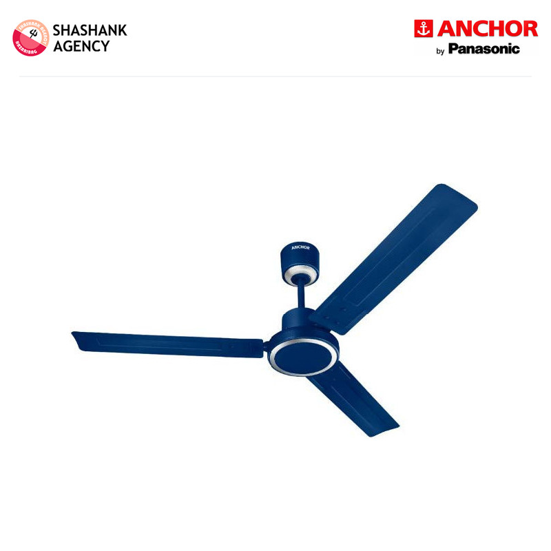 Anchor ANCHOR FAN - Ceiling - Flato Deco - 1200mm - Cobalt Blue