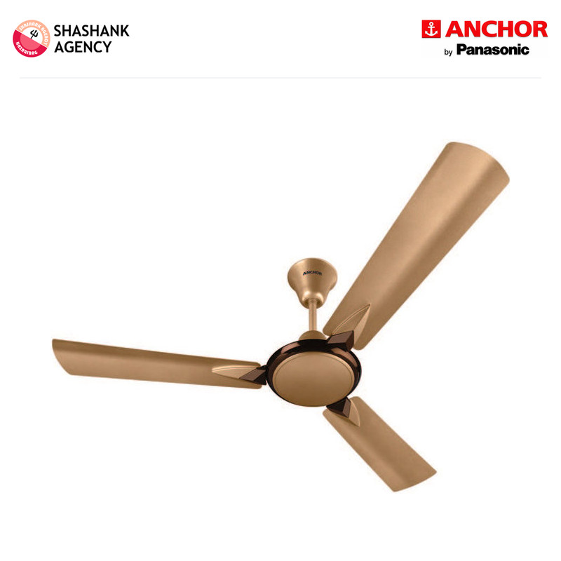 Anchor ANCHOR FAN - Ceiling - Sonora DLX Star - 1200mm- Honey Gold Briken