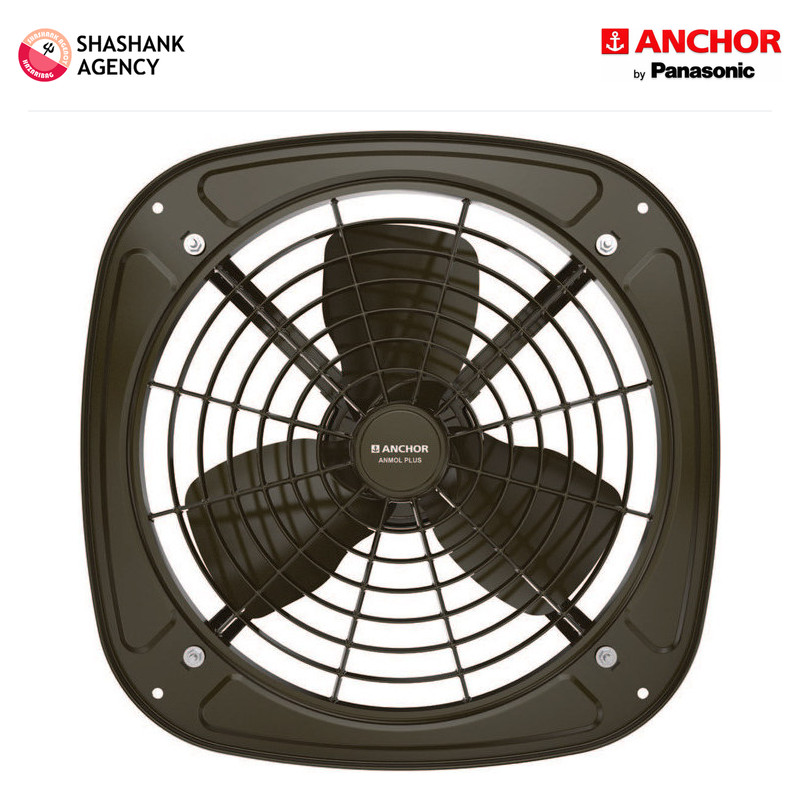 Anchor ANCHOR FAN - Exhaust - Anmol Plus - 230mm - Metallic Grey