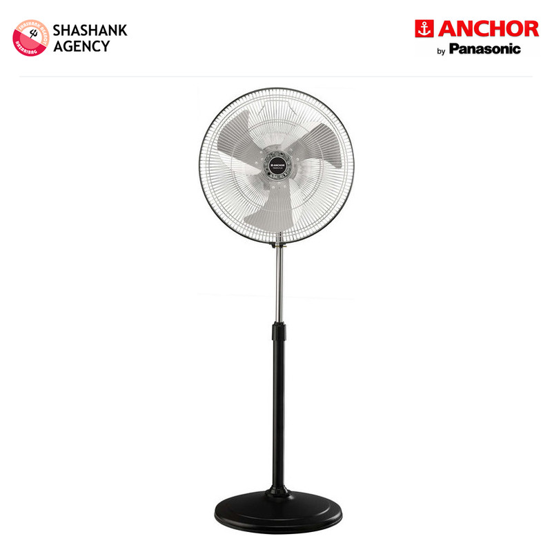 Anchor ANCHOR FAN - Pedestal - Pronto Plus - 450mm - Black Chrome