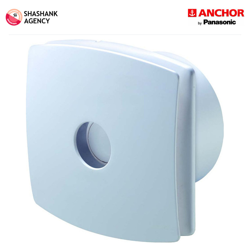 Anchor ANCHOR FAN - PVC Exhaust - Smart Air V01 - Pipe Series - 100mm - White