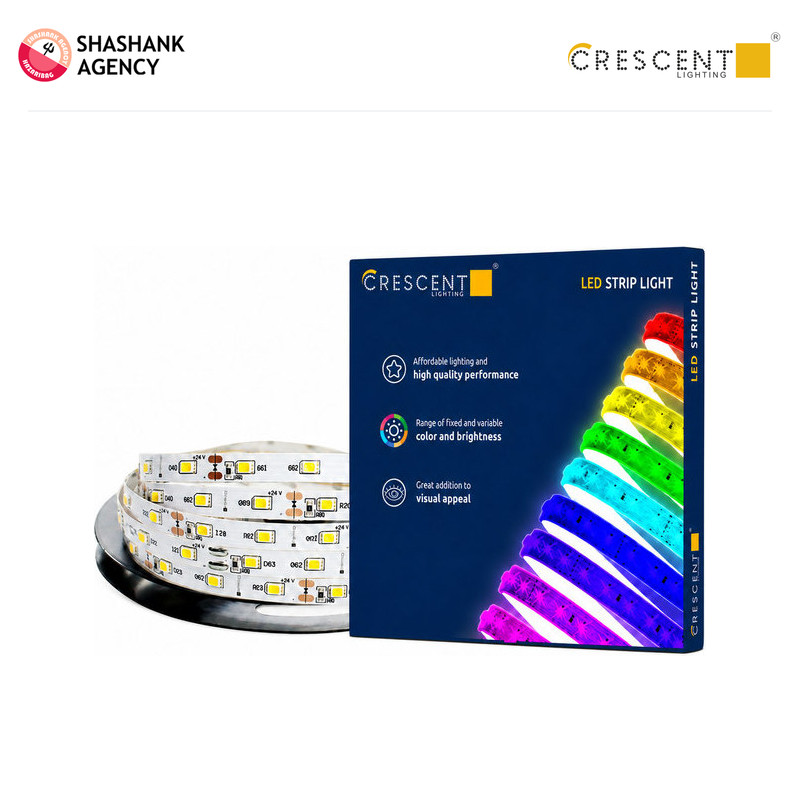 Crescent CRESCENT LED - Rope Light - Multicolor - 120 LED - 6-in-1 - 50mtr