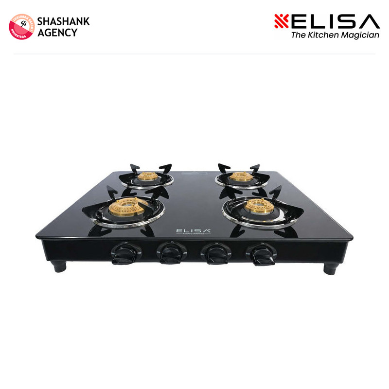 ELISA ELISA - Gas Cooktop - Glass - Prime - 4B