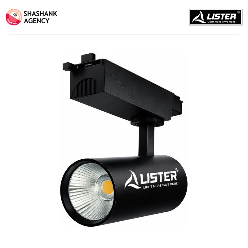 Lister LISTER LED - COB Track Light - 30W - 3000K - Black