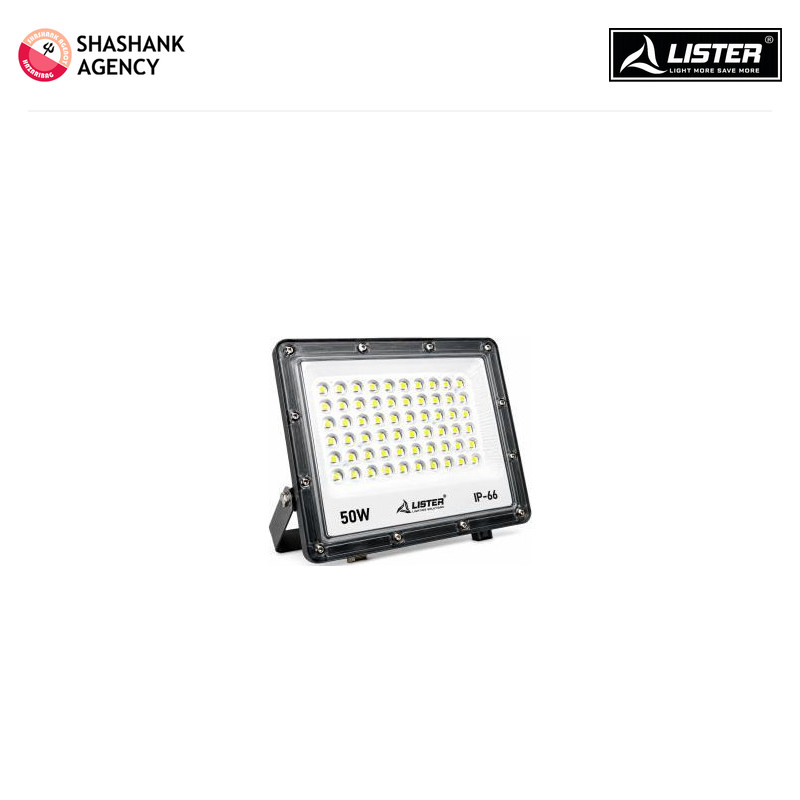 Lister LISTER LED - Flood Light - DOB Flood - 50w - 6500k