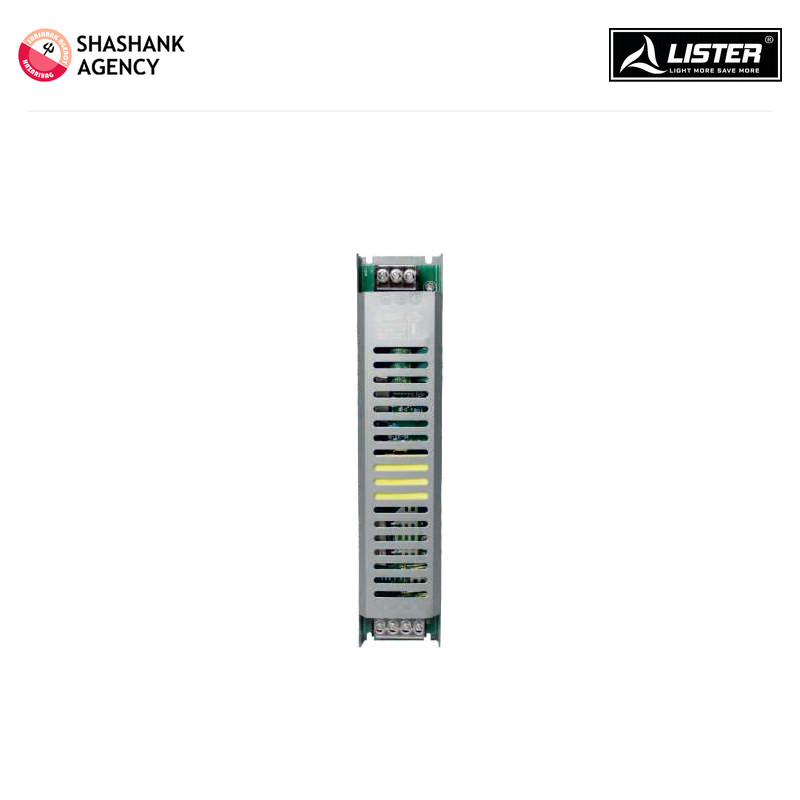 Lister LISTER LED - Strip Light Driver - Ultra Slim SMPS - 25A