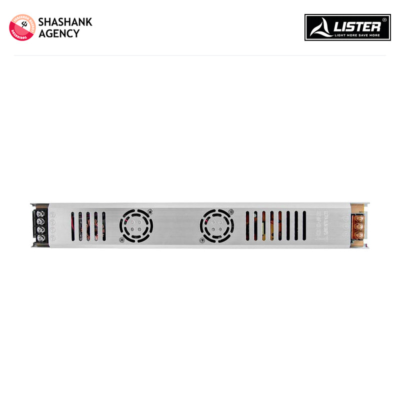 Lister LISTER LED - Strip Light Driver - Ultra Slim SMPS - 5A