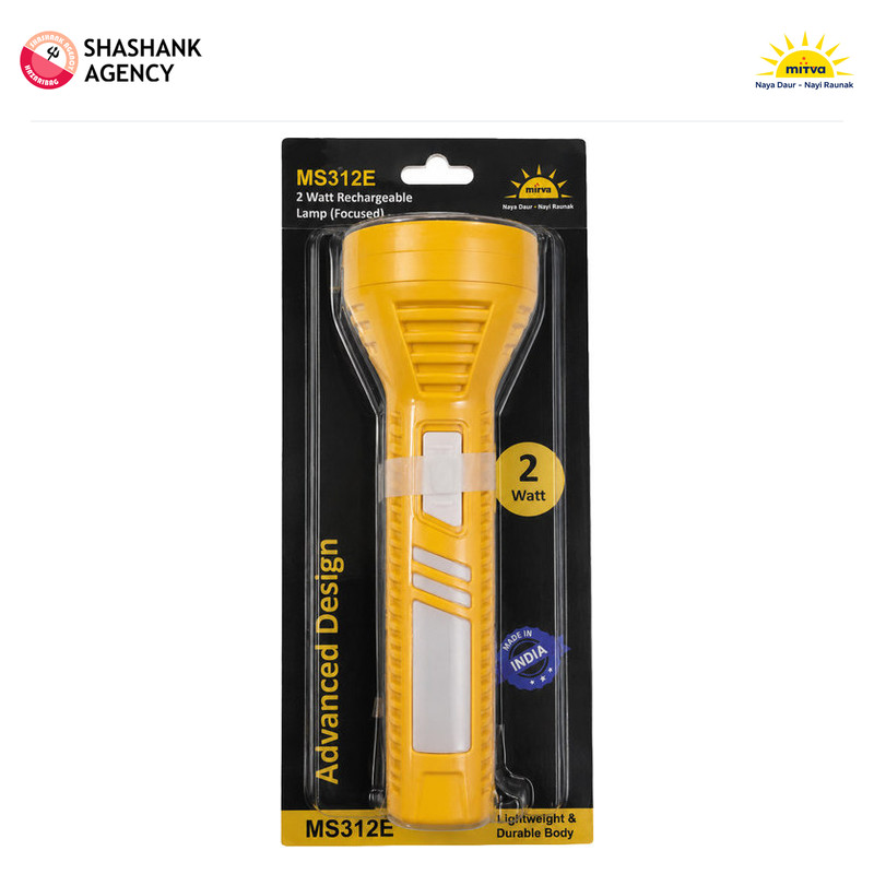 Mitwa MITWA - Rechargeable Torch - 2IN1 - MS312E