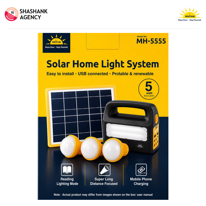 Mitwa MITWA - Solar Home Light System - MH555+