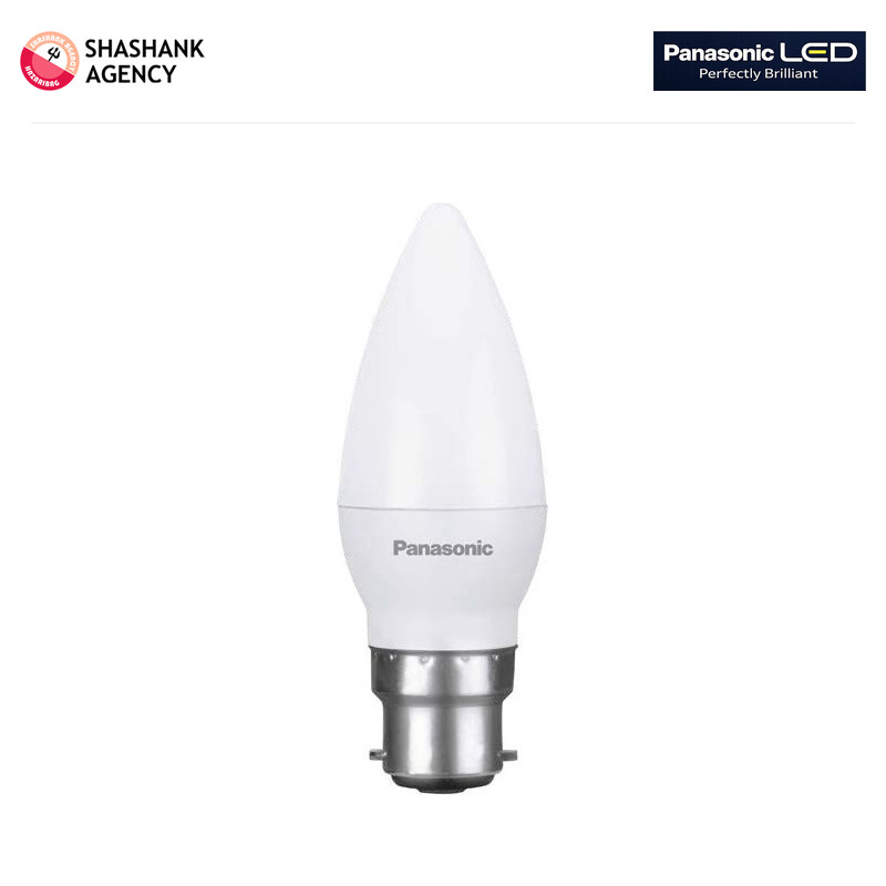 PANASONIC PANASONIC LED - Candle Lamp - B22 - 4w - 6500k