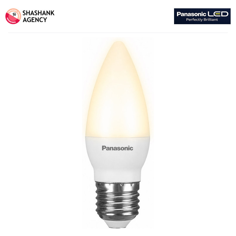 PANASONIC PANASONIC LED - Candle Lamp - E27 - 4w - 3000k