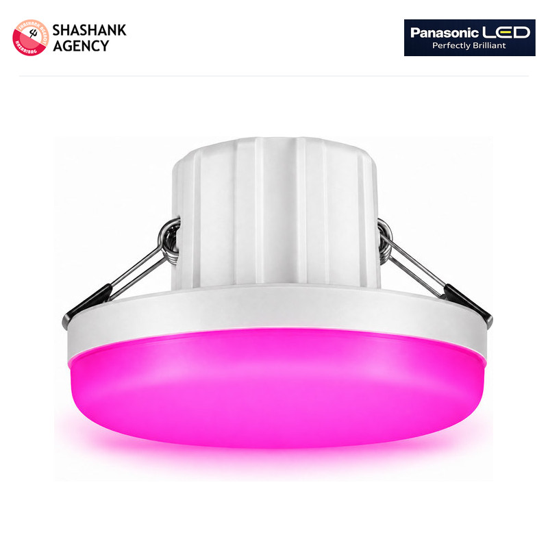 PANASONIC PANASONIC LED - Circular Deep Junction Light - 8w - PINK