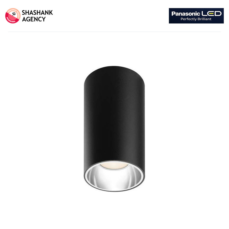 PANASONIC PANASONIC LED - Cylinder COB - Silver (Black) - 12w - 3000k