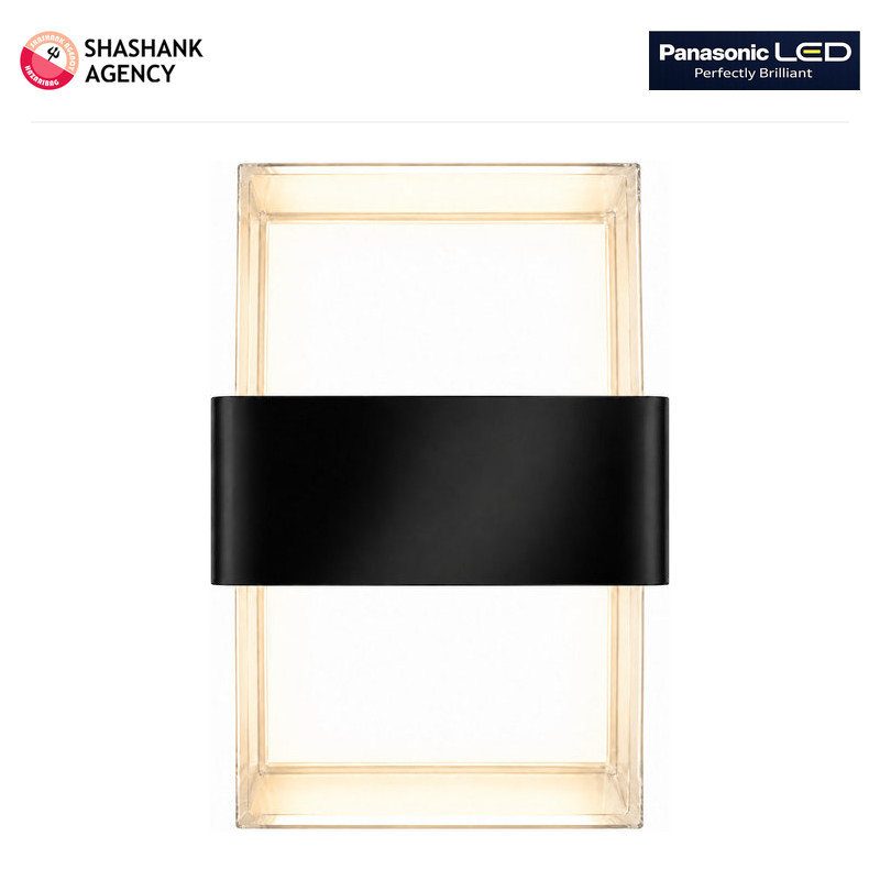 PANASONIC PANASONIC LED - Elevation Wall Light - Dyna - Square - 15w - 3000k
