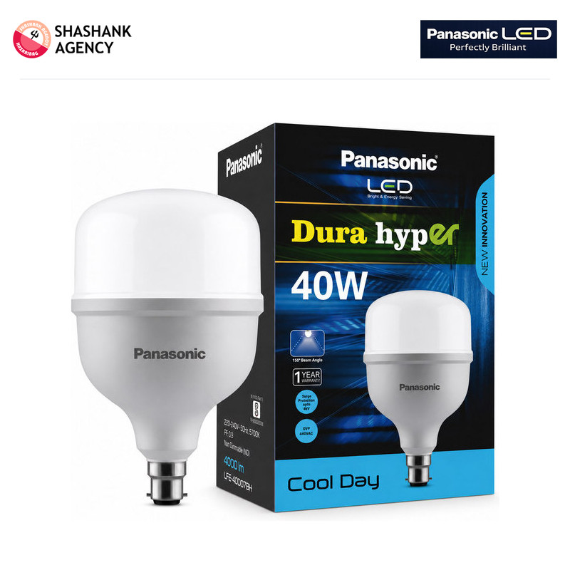 PANASONIC PANASONIC LED - High Wattage Bulb - IC - B22 - 40w - 6500k product view 2