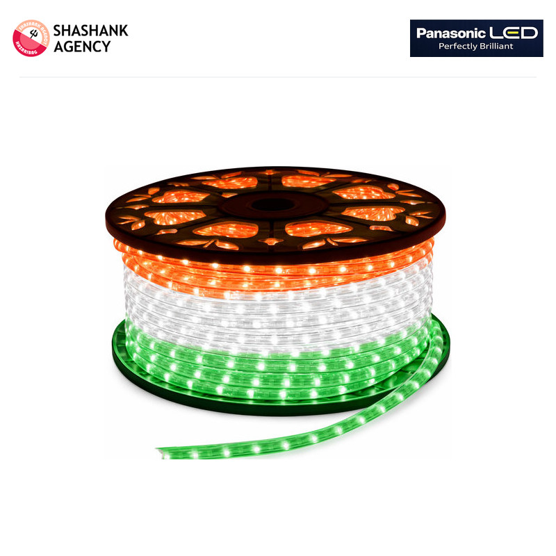 PANASONIC PANASONIC LED - Rope Light - 120 LED - Tiranga - 18mtr