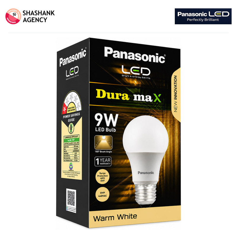 PANASONIC PANASONIC LED - Spherical Bulb - E27 - 9w - 3000k product view 2