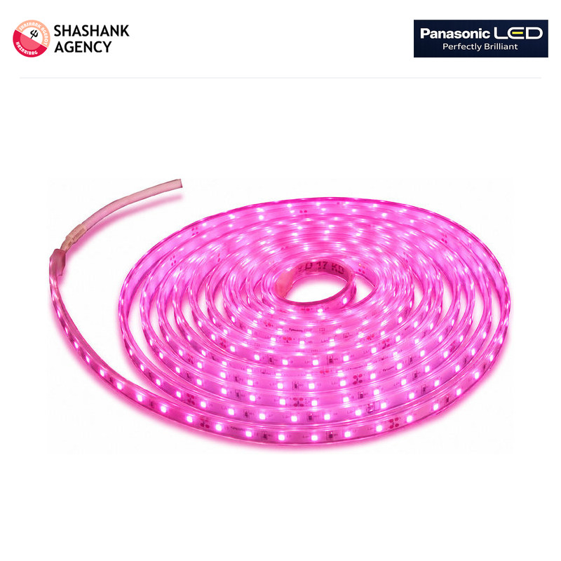 PANASONIC PANASONIC LED - Strip Light - 60 LED - 5 Meter - 12V - 25W - Pink