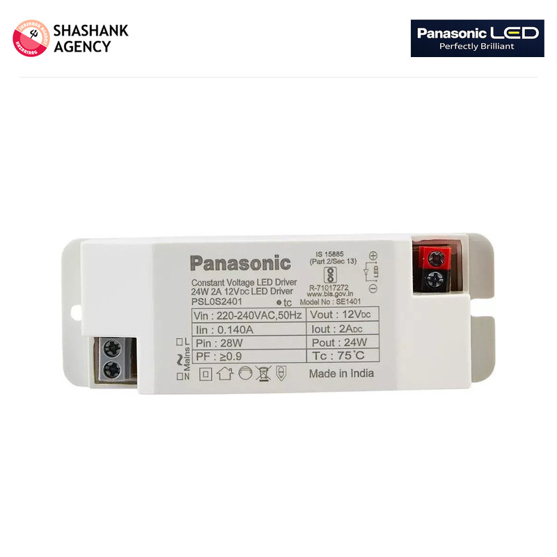 PANASONIC PANASONIC LED - Strip Light Driver - For 60 LED Strip - 12V - 24W