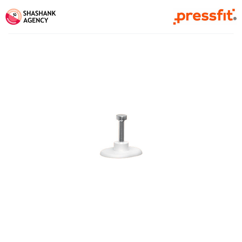 Pressfit PRESSFIT ACCESSORY - Casing Clip - Oval - White