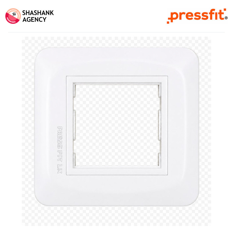 Pressfit PRESSFIT Accessory - Conversion Plate - LX - 2M - 3.5"x3.5" - Snow White