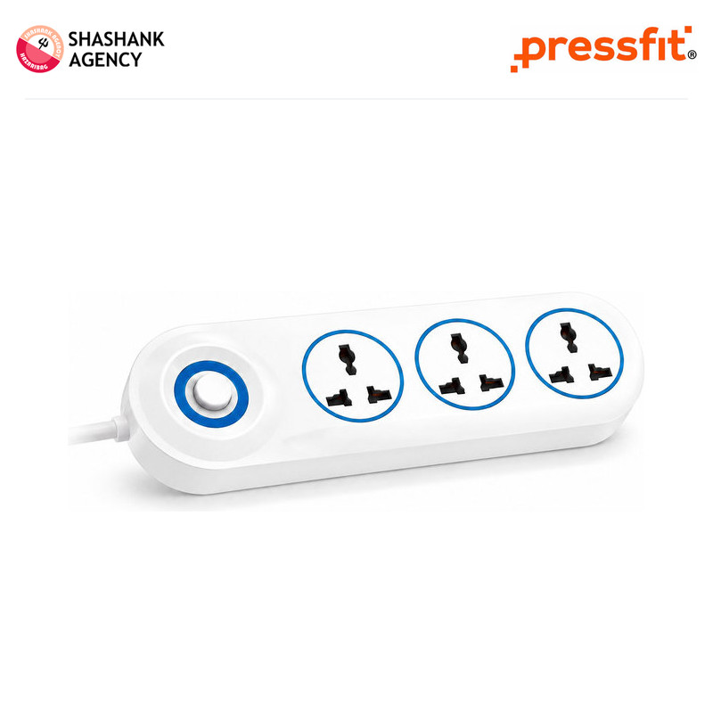 Pressfit PRESSFIT ACCESSORY - EXTENSION - POWER STRIP - DIYA - 1+3 - 1.5m