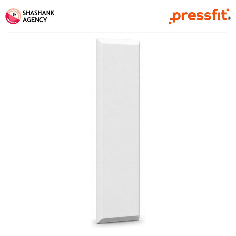 Pressfit PRESSFIT Accessory - MCB Blank Plate - White