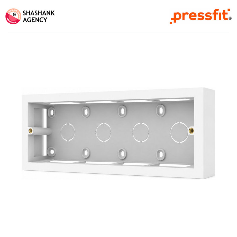 Pressfit PRESSFIT ACCESSORY - Modular Surface Box - Prime - 8M (HOR)