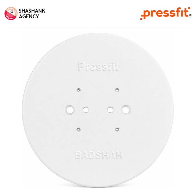Pressfit PRESSFIT ACCESSORY - Round Plate - Boss - 4"
