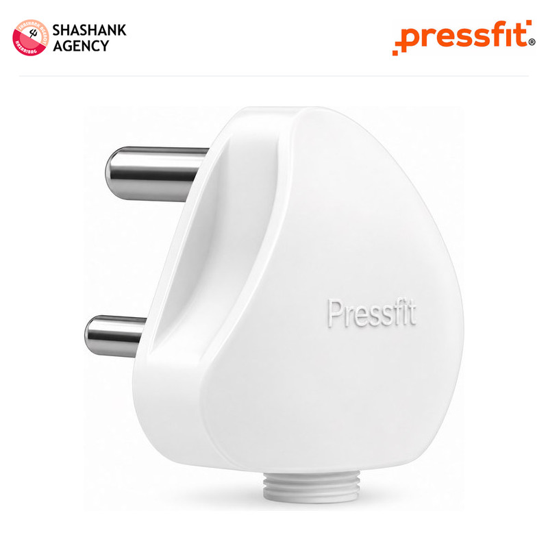 Pressfit PRESSFIT ASSESSORY 3 PIN PLUG TOP - APEX - 16A