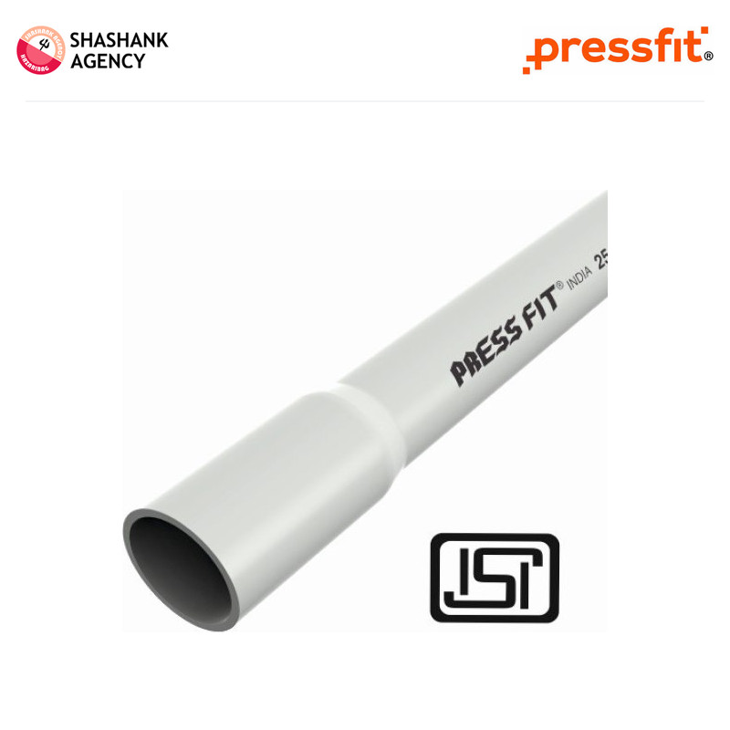 Pressfit PRESSFIT Conduit Pipe - LMS - 25mm - IVORY - 3MT - 1PC