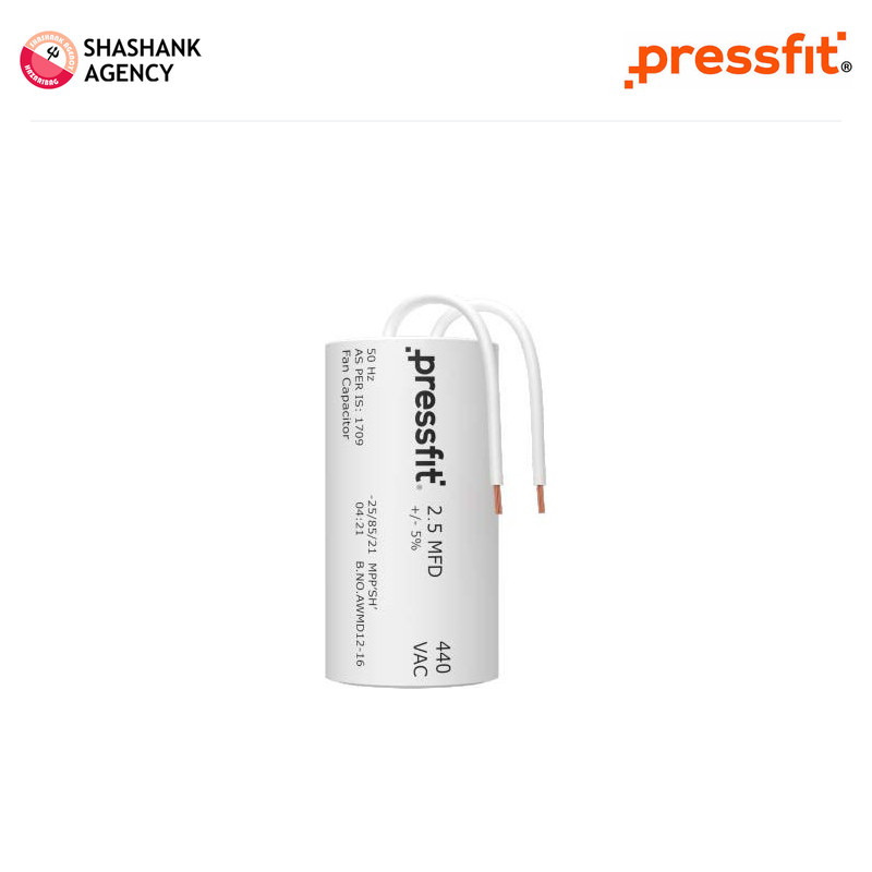 Pressfit Pressfit - Fan Capacitor - 2.25 MFD - 440V