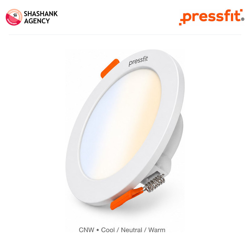 Pressfit PRESSFIT LED - Amaze Downlight - 110mm - 12W - CNW