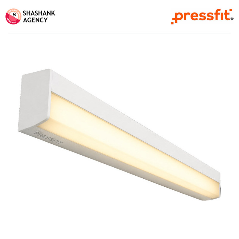Pressfit PRESSFIT LED - Batten - Iris Batten - 20W (3000K WW)