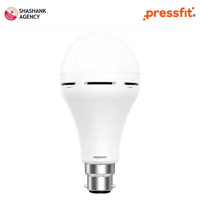 Pressfit PRESSFIT LED - Emergency Bulb - Beacon - 9W (6500K CDL)