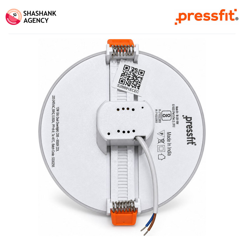 Pressfit PRESSFIT LED - Glo Dual Downlight - 12W (PGB+CDL) product view 2