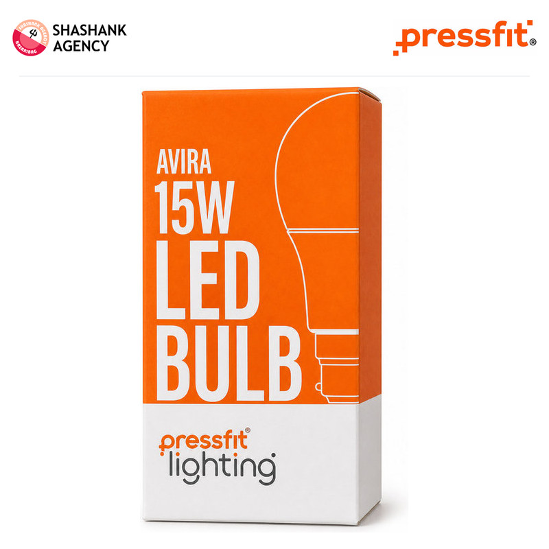 Pressfit PRESSFIT LED - Hammer Bulb - Avira - 15W (6500K CDL)