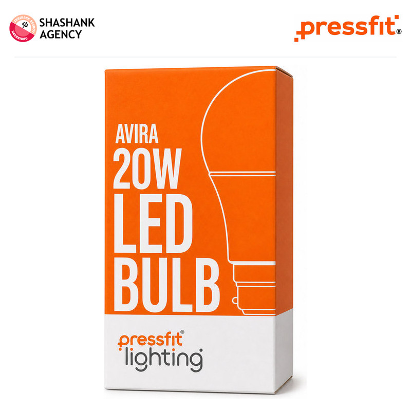 Pressfit PRESSFIT LED - Hammer Bulb - Avira - 20W (6500K CDL)