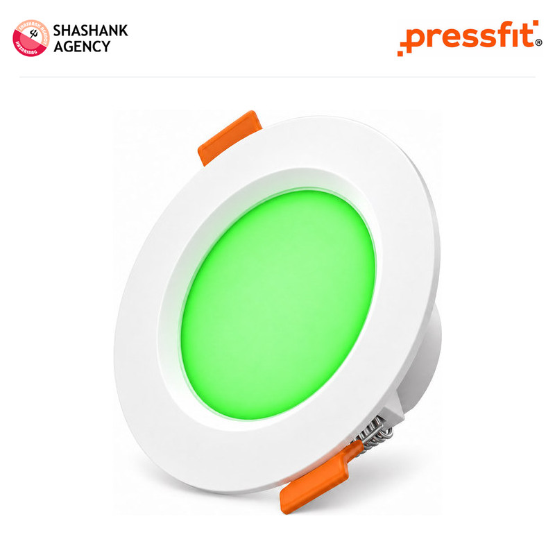 Brand not specified PRESSFIT LED - Junction Box - 3W - Amaze - Green