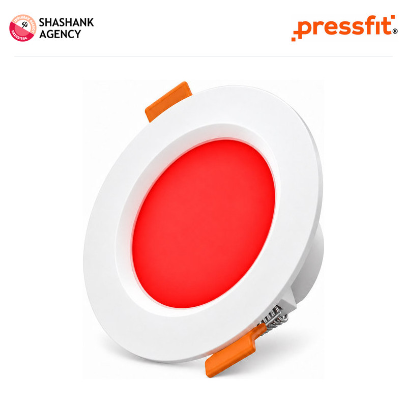 Brand not specified PRESSFIT LED - Junction Box - 3W - Amaze - Red