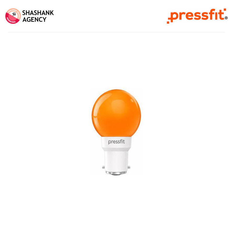 Pressfit PRESSFIT LED - Night Bulb - Avira - 0.5w (Orange)
