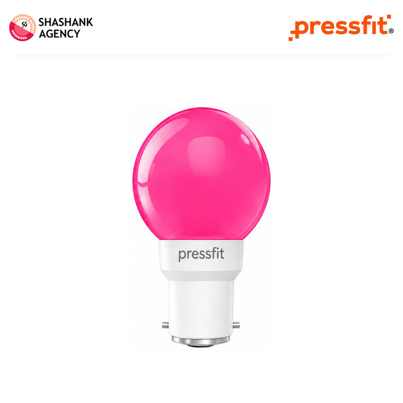 Pressfit PRESSFIT LED - Night Bulb - Avira - 0.5w (Pink)