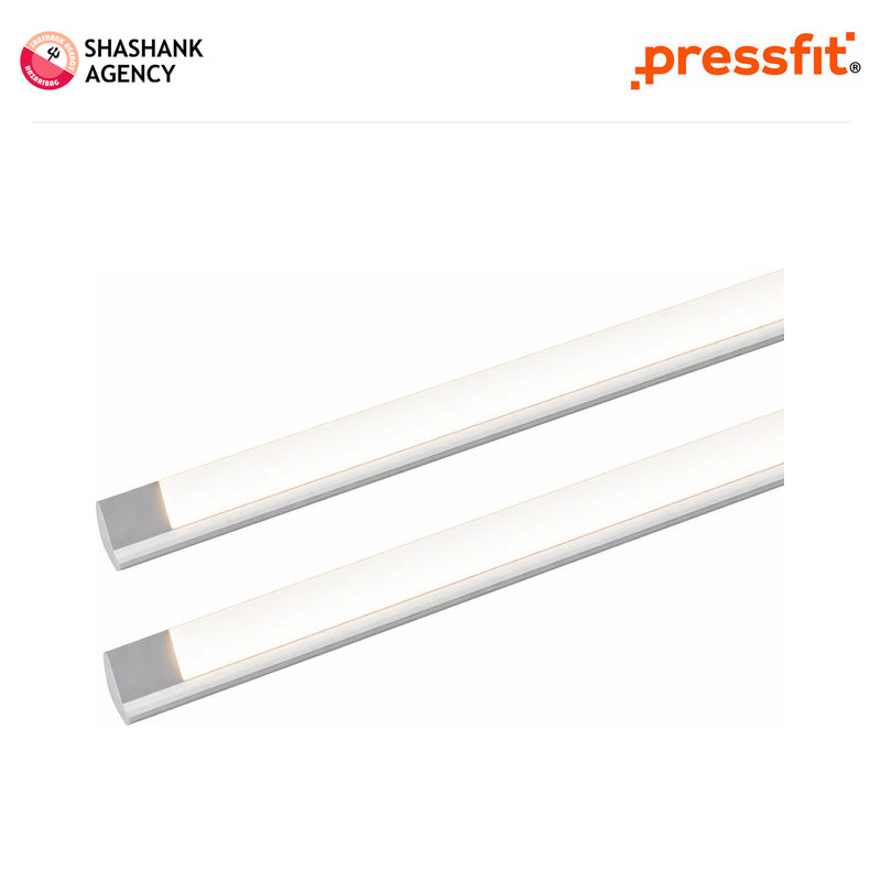 Pressfit PRESSFIT LED - Profile Cabinet Light -  ShineLine - 10W (3000K WW)