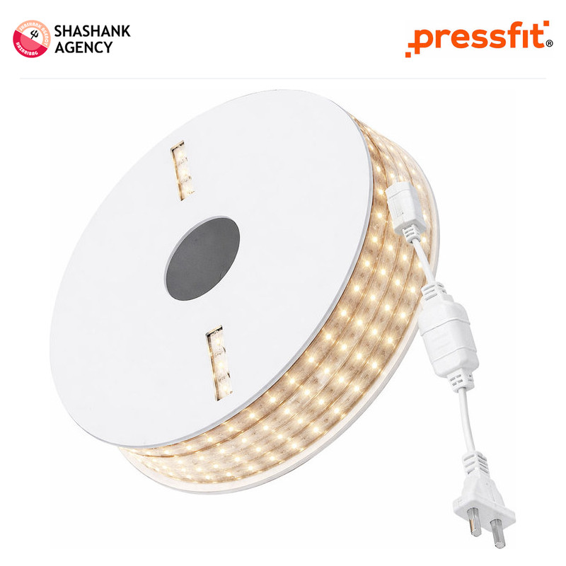 Pressfit PRESSFIT LED - Rope Light - DAZZLE - 120LED - 3000K - 50mtrs