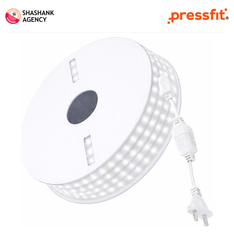 Pressfit PRESSFIT LED - Rope Light - DAZZLE - 120LED - 6500K - 50mtrs