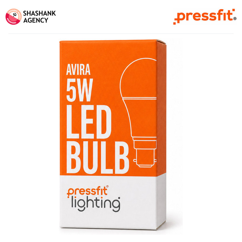 Pressfit PRESSFIT LED - Spherical Bulb - Avira - 5W (6500K CDL)