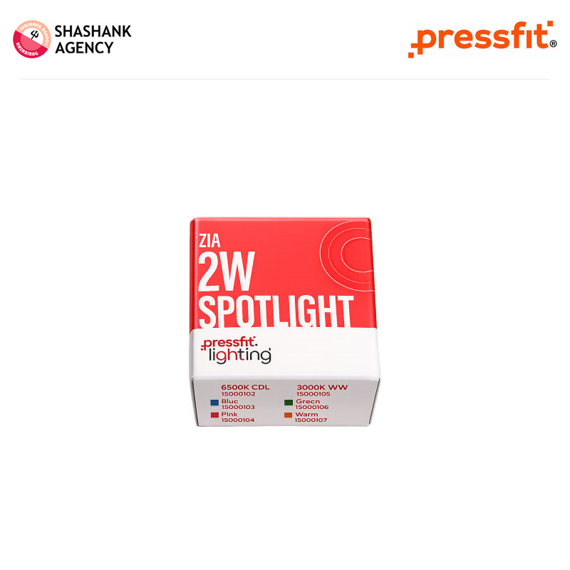 Pressfit PRESSFIT LED - Spotlight - Zia - 2w - 3000k product view 2