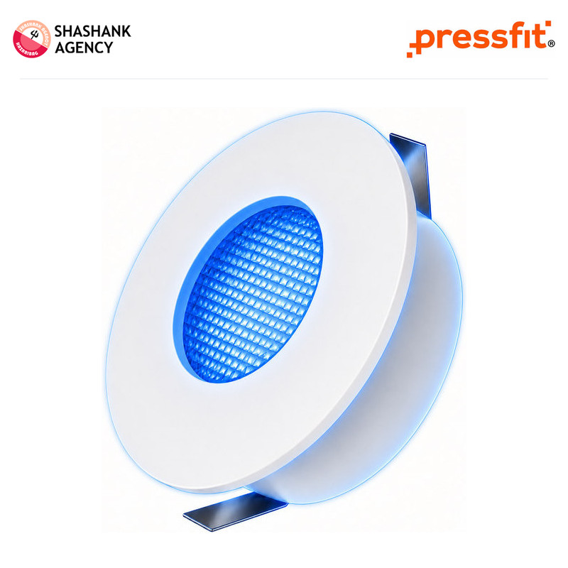 Pressfit PRESSFIT LED - Spotlight - Zia - 2w - Blue