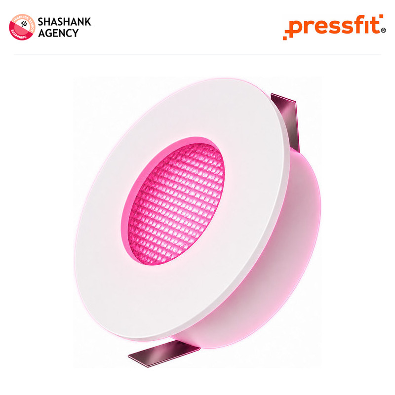 Pressfit PRESSFIT LED - Spotlight - Zia - 2w - Pink
